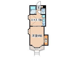 ジュネパレス茅ヶ崎第２の物件間取画像